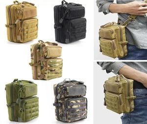 Custodia tattica multifunzione Fondina Molle Hip Vita Borsa EDC Portafoglio Borsa da campeggio Borse da trekking Caccia Pack211u4774564