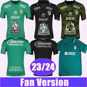 23 24 Club Leon Mens Futebol Jerseys W. TESILLO I. MORENO RODRIGUEZ DAVILA A. MENA F. VINAS A. FRIAS BORJA SANCHEZ L. ROMERO Home Away 3ª Edição Especial Camisas de Futebol