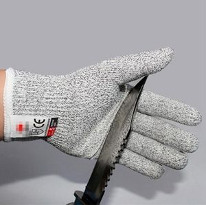 Stufe 5 Anticut -Handschuhe Sicherheitssenkmal STAB -Resistant Edelstahldraht Metall Metzger Cutressistant Safety Wanderhandschuhe3564884
