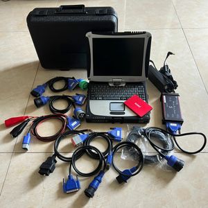scanner multi-strumento diagnostico per camion pesanti adattatore protocollo dpa5 Dearborn 5 cavo completo con CF19 i5 4g laptop Toughbook touch 24v