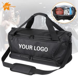 Kvinnors stora kapacitet Gym Bag Waterproof Swimming Yoga Bag Portable Sports Bag Weekend Bag Custom Bagage Bag With Print 231227