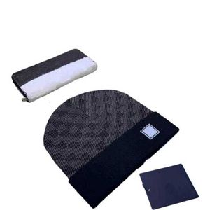 Beanieskull Caps Chapéus de designer de moda Men e feminino Fallwinter Thermal Knit Chap