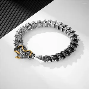 Charm-Armbänder, Armbänder, verleihen jedem Outfit einen Hauch von Coolness, langlebiger Retro-Drachen-Persönlichkeitsschmuck für Herren, Jungen