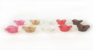 Pişirme Cupcake Astar Kılıfları Lotus Şeklinde Muffin Sargılar Kalıpları Stand Yağ Bırakma Kağıt Kılıfları 5cm Hamur kurulu Araçları Doğum Günü Partisi DEC1733849