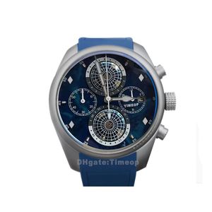 Nuovo Movimento del quarzo Chronograph Watch di Nuovo Fashion Watch Chronograph Watch inossidabile Menwatch 1858 Earth Rotion Working Designer Designer Orgelli da polso Montre