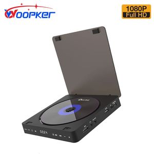 DVD player de alta definição Home playerTVbox Disc AV conexão com entrada USB saída de fone de ouvido touch screen LED 231226
