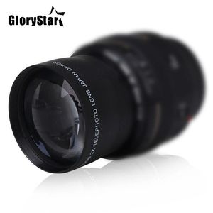 Glorystar 52mm 20x D7100 D5200 D5100 D3100 D90 D60 Filtre Dişli diğer DSLR kamera lensleri 231226