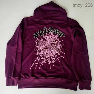 Sweatshirt Sp5der Hoodie Young Thug Spider for Men and Women Free Shipping Printed Spiderweb Sportswear Designer Eu S-xl L8WT