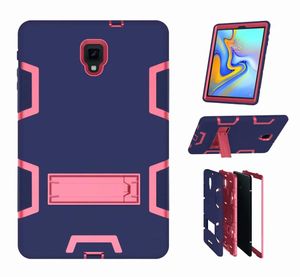 Sacos um tipo resistente à prova de choque kickstand híbrido robô caso capa para samsung tab a 10.1 p580 tab a 10.5 t590 30 pçs/lote