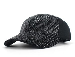 Menina boné de beisebol colorido strass diamante crianças snapback boné primavera verão chapéu preto para menino bebê criança 38 anos de idade ossos x8110522