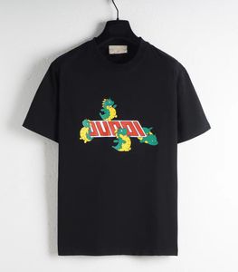 Summer T koszule męskie designer t koszule męskie tee moda luźna hip-hopowa swoboda para bawełniana litera druku