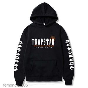 Herrkvinnor Fashion Trapstar Hoodies Casual Sport Style Sweatshirts Classic Print Hoodie Stylish Men Warm Hooded Long Hides Sweatshirt 3xl 2o8s