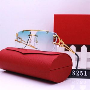 Okulary przeciwsłoneczne Projektanci luksusowe okulary przeciwsłoneczne spolaryzowane okulary przeciwsłoneczne złoto mrówki design temperament plażowe okulary męskie jazda na dyskolo225c