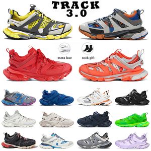 With Box Top Quality Track 3.0 Designer Shoes Men Women Ocean Blue Sliver Light Tan Beige Ivory Gym Red Dark Grey Running Sneakers Fashion Plate Casual Shoes