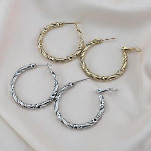 Hoop Earrings Size 35mm 316L Stainless Steel For Men And Women IP Plating No Fade Allergy Free Fashion Jewelry Good Quality