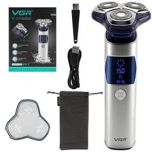 Razor Professional Rasiermaschine wiederaufladbarer Bart Trimmer wasserdichte Haarschneider Rasiermesser Elektroraver für Männer 231227