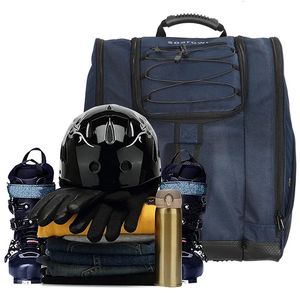 Ski Bag Large Capacity Nylon Waterproof Can Be Loaded With Ski Boots Helmets Goggles Clothing And Other Four Colors For Adults 231227