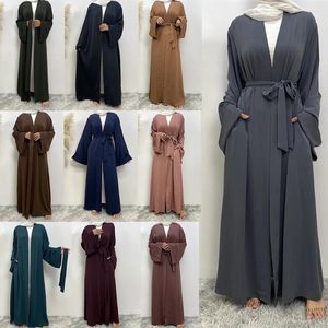 Etnik Giyim Abayas Kadınlar İçin Abaya Dubai Türkiye Müslüman Elbise Faslı Kaftan Gece Elbiseleri İslam Moda Giysileri Vergi Ürünleri