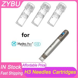 50Pcs Dermapen MTS Tips Hydra.pen H3 Cartridges 12 Pins Needles Nano HR HS Skin Care Microneedling 3ml Automatic Import Essence Adjustable Liquid Output