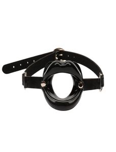 New Erotic Toys Slave bdsm Bondage Strap Lips O Ring Gag Fetish Silicone Open Mouth Gag Blowjob Adult Sex toys for Couples6669138