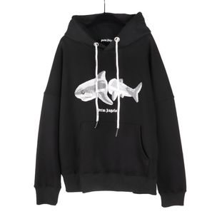 Outono Homens Hoodies Moletons Designer Palmes Anjos Solto Pulôver Impressão Mulheres High Street Hoodie Moletom Amantes da Moda Pescoço Redondo Suéteres Tamanho Asiático S-2XL