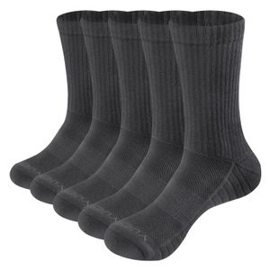 Yuedge erkekler kalın nefes alabilen pamuk yastık ekibi açık hava spor yürüyüş trekking çoraplar erkekler için boot çorapları 37-46 AB 231227
