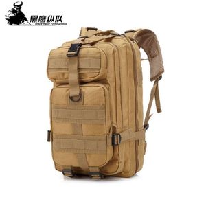 Men's 3P Army Camouflage Leisure Travel Backpack Hiking Off Road Camping Outdoor Mountaineering Bag Tactical Backpack