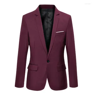 Męskie garnitury SS6694-Men's Autumn Loose Lose Small Suit Koreańska wersja Trend British Style Rekapeure West Jacket