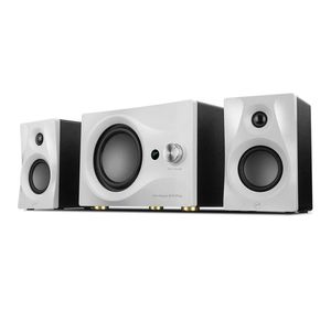 Mergulhe no som de alta qualidade com o alto-falante de computador Sanreya Original Hivi Swans M10 PLUS de 2.1 canais - perfeito para sala de estar doméstica, TV e áudio Bluetooth