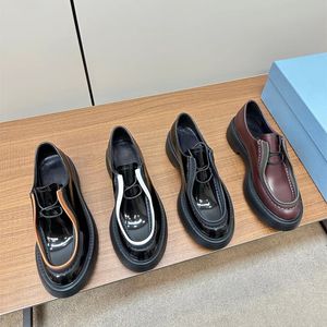 Ayakkabı Makinesi Tasarımcı Lefu Ayakkabı Sıradan Ayakkabı Markalı Deri Ayakkabı Kalın Talize Ayakkabı Sünger Kek Logo Kalın Yolu Kadınlar Modaya Ayakkabı Boya Kemer Kutusu