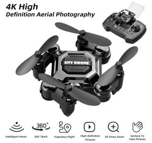 Składany dron magazynowy 50x Zoom 4K Profesional Mini Quadcopter z aparatem Mała UAV Aerial Pography HD Drony Smart Hover Long STA2225383