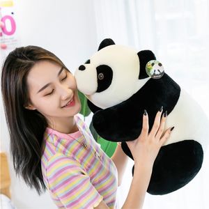 Прекрасная плюшевая игрушка панда 25 см, милая панда, плюшевые куклы, мягкая подушка для сна, подарок для детей и взрослых