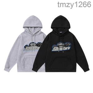 Trapstar Hoodies Designer Sweatshirt Hoodie för man Black Shark Camouflage Fashion Hip Hop Lång ärm USA Size S-XXL D20U