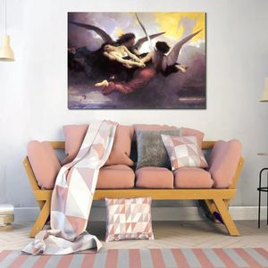 Картины Классические портретные картины Уильям Адольф Бугро Душа, унесенная на небеса Ручная роспись на холсте Репродукция искусства Высокое качество