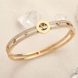 Wedding diamond bracelet old flower leather bangle plated silver gold pulsera hip hop simple ladies man designer bracelets opening hollow out zl090