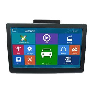 Tillbehör 7 tum pekskärmbilbil GPS Navigator HD 800*480 Wince 6.0 MP4 FM sändare 8 GB Europe America IGO 3D Maps