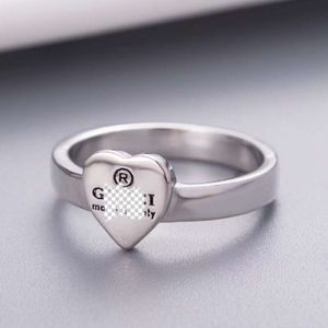 Band Rings Ring for woman Designer ring heart ring gold rings Love ring luxury rings 925 silver ring Gift t ring womens ring designer keyring GGGG Without box