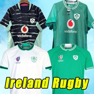 S-5xl Irland 2023 2024 Weltmeisterschaft Rugby-Trikots Irische Jamaika Nationalmannschaft Männer Home Away Polo Shirts Uniform 4xl 5xl Hosen Shorts World Vest 23 24 Cup