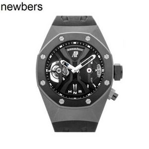 Top Audemar Pigue Apf Fábrica Swiss Watch Royal Oak Mens relógio de pulso mecânico Conceito Titanium Men 26560id02ca01 WN-WCU2AHPG