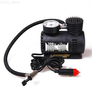 Uppblåsbar pump 1PC12V 300PSI Bärbar billuftkompressor däck Inflator Pump Universal Auto Accessories Repair Tool For Cars Bicycle Tires Balll231227