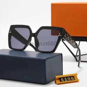 Luxus-Designer-Sonnenbrille für Herren, klassische Blume, hohler Buchstabe, Marken-Sonnenbrille für Damen, vielseitige UV-beständige Sonnenbrille