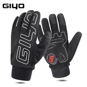 GIYO S-04 Winter Waterproof TPU Insert Fleece Insulated Glove Snowboard Snow Ski Gloves For Cycling Bike Bicycle Hiking Running 231227