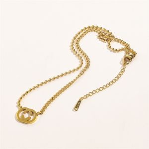 Orecchini di collana placcati oro 18 carati di design di lusso Eleganti lettere G di moda Orecchini di collane da donna Set di gioielli di design squisito Accessori con scatola di marca