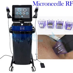 Microneedling RF Micro ago Radiofrequenza Morpheus8 Macchina Rimozione della cicatrice dell'acne Sollevamento della pelle del viso Trattamento antirughe Smagliature