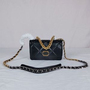 Projektanci słynna marka CCWOC Bag łańcuchowa Vintage Wysokiej jakości miękka skórzana torba na ramię Modne mini diamentowe szachownice oryginalna skórzana torba crossbody