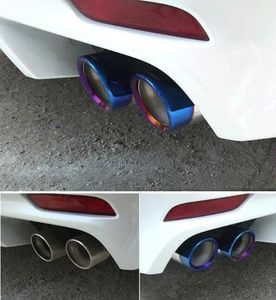 Styling High quality stainless steel 4pcs car mufflers,Exhaust pipe outlet decoration,silencer for Toyota Camry 2018(The 8th generation)