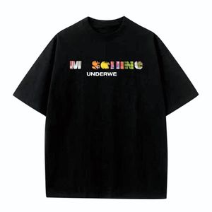 2023 Tees Tshirt Summer Fashion Mens Mens Lomens Designers MS T Рубашки с длинным рукавом Tops Palms Письмота хлопчатобу