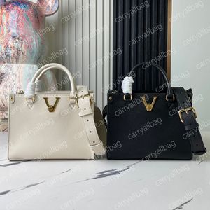 Totes-Handtasche, Designer-Tasche, Einkaufshandtasche, hochwertiger Spannschloss-Griff oben und verstellbarer und abnehmbarer Schultergurt, Schloss und GO-Luxus-Handtasche