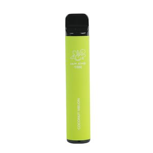 Estoque da UE Jam King 1500 Puff Bar 4.8ml Pré-preenchido E-suco Pod 12 Sabores Atacado Aromatizado Vape Descartáveis E-Cigarro 850mAh Bateria Malha Bobina Vaporizador