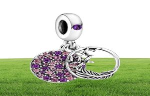 Designer Jewelry 925 Silver Bracelet Charm Bead fit Pave Feather Dangle Slide Bracelets Beads European Style Charms Beaded Murano4813351